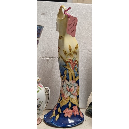 221 - Old Tupton ware ladies full length dress vase