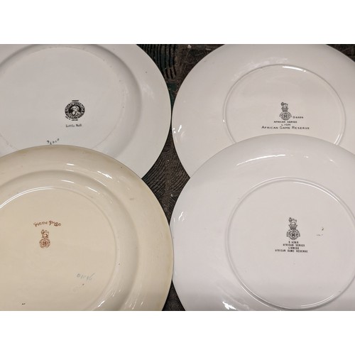 274 - Royal Doulton bundle of plates, dish and 2 handle cup