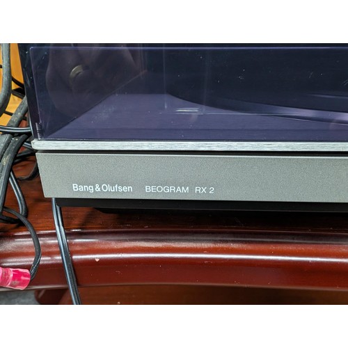 361 - Bang & olufsen beocenter 9000 with remote control and manual, 2 x speakers with stands and B & O beo... 