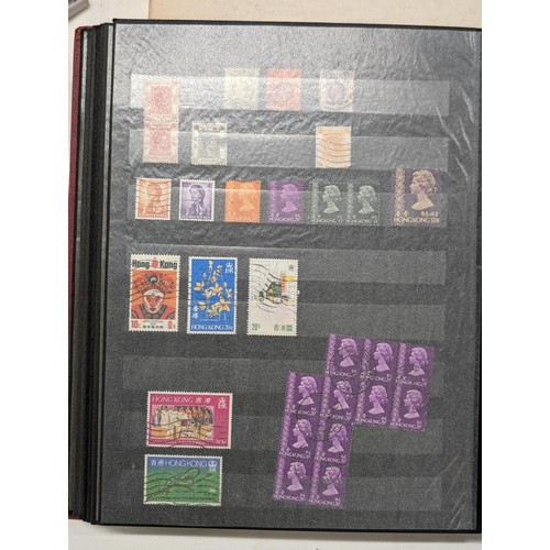 409 - 2 x vintage stamp albums with stamps - all pictured