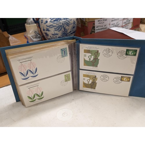 61 - United Nations commemorative first day cover collection album complete