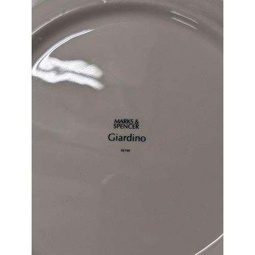 72 - 36 cm diameter M&S Giardino large 4 sectioned serving platter