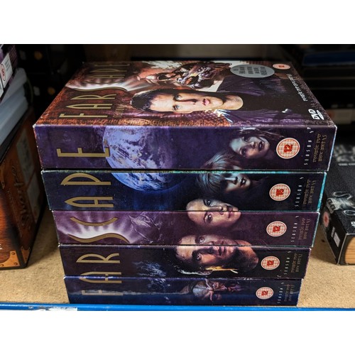 128 - Farscape seasons 1-4 DVD box sets