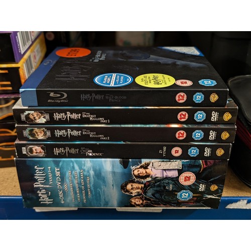 130 - Harry Potter complete film set including the half blood prince on BluRay