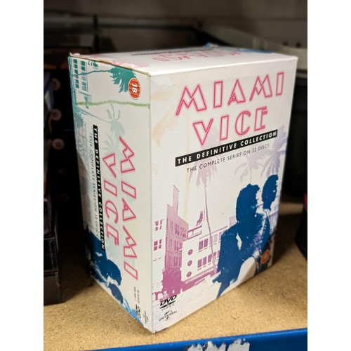 131 - Miami Vice the definitive collection DVD box set on 32 discs