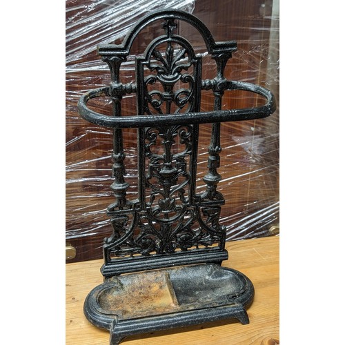 51 - Ornate cast stick/umbrella stand