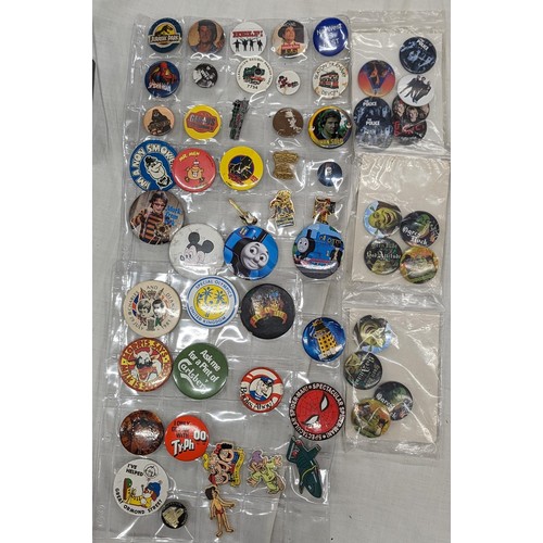 211 - Collection of assorted pin badges