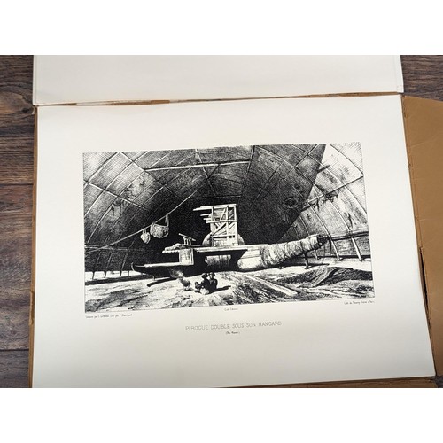 119 - 33.5 x 44 cm large 1974 first edition (limited no.79/100) South Pacific Prints - Kingdom of Tonga se... 