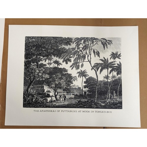 119 - 33.5 x 44 cm large 1974 first edition (limited no.79/100) South Pacific Prints - Kingdom of Tonga se... 