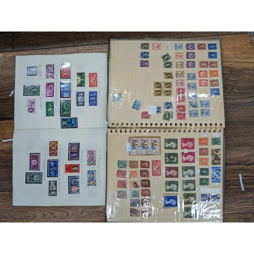 263 - QEII stamp album - complete and large photo album containing assorted UK stamps