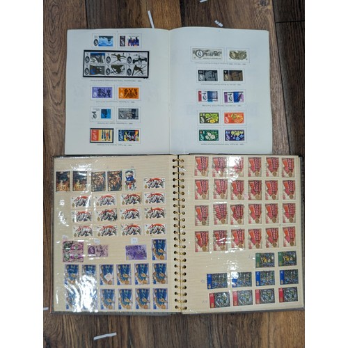 263 - QEII stamp album - complete and large photo album containing assorted UK stamps