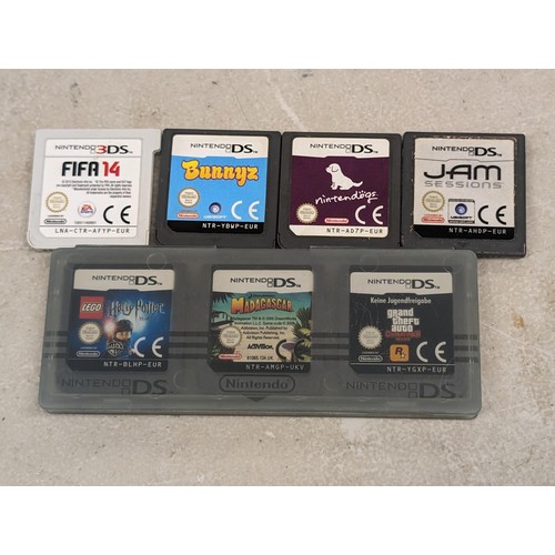 197 - 6 x Nintendo DS and 1 x Nintendo 3DS games