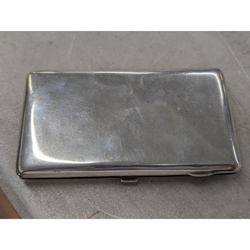 181 - 1918 Birmingham hallmarked silver large 6 x 3.5