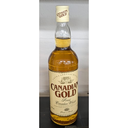 44 - Unopened 70 cl bottle of Canadian Gold extra special blend Canadian whisky