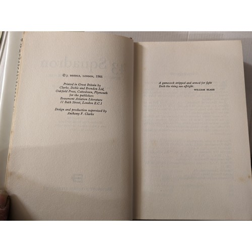 106 - 43(f) squadron the fighting cocks - J. Beedle, 336 page hard back book with dust jacket