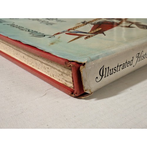 171 - Illustrated history of world war one in the air - Stanley Ulanoff, 171 page hard back book with dust... 