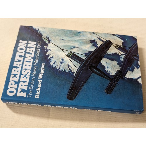 226 - Operation Freshman, the Rjukan heavy water raid 1942 - Richard Wiggan, 176 page hard back book with ... 