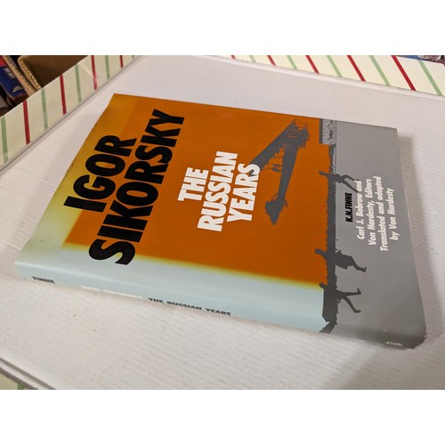 266 - The Russian years - Igor Sikorsky (translated and adapted by Von Hardesty), 223 page hard back book ... 