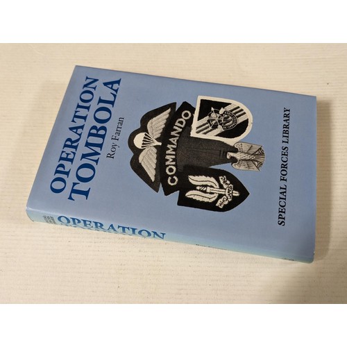 305 - Operation Tombola, special forces library - Roy Farran, 255 page hard back book with dust jacket