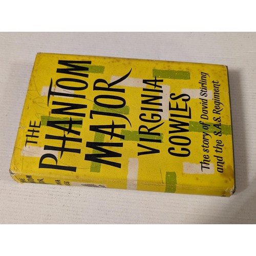 307 - The phantom major, story of David Stirling and the SAS regiment - Virginia Cowles, 320 page hard bac... 