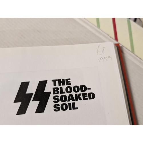 343 - SS the blood soaked soil - Gordon Williamson, 192 page hard back book with no dust jacket