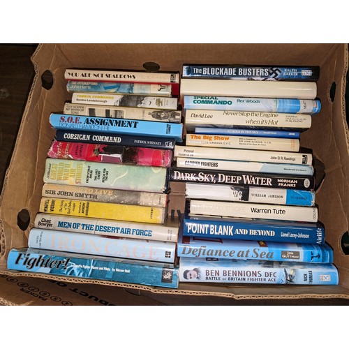 369 - Job lot of assorted vintage and modern hard back books with dust jackets in varying conditions