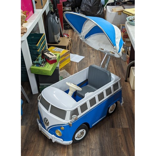 191 - Very clean childs ride in and push along VW camper