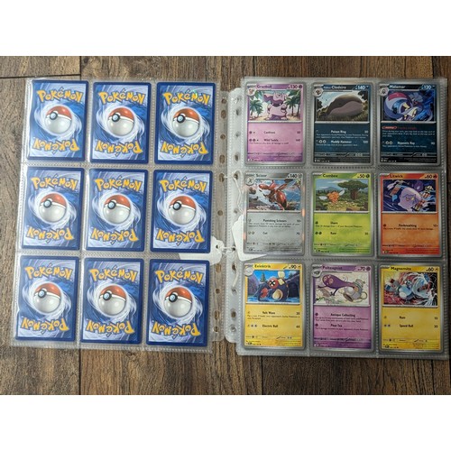 18 - Collection of assorted Pokemon trading cards in display sleeves