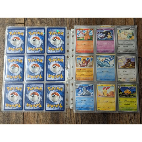 18 - Collection of assorted Pokemon trading cards in display sleeves