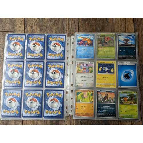 18 - Collection of assorted Pokemon trading cards in display sleeves