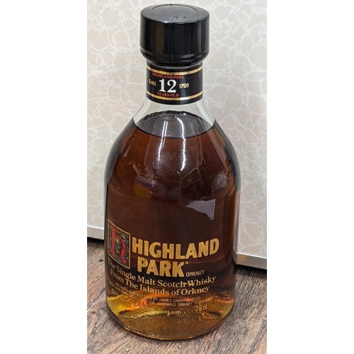 22 - Unopened 75 cl bottle of Highland Park 12 year old malt whisky