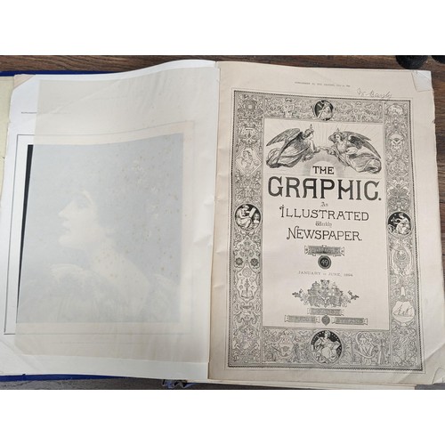 20 - January to June 1894 The Graphic illustrated newspaper large book