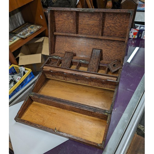 242 - WWI period campaign writing box