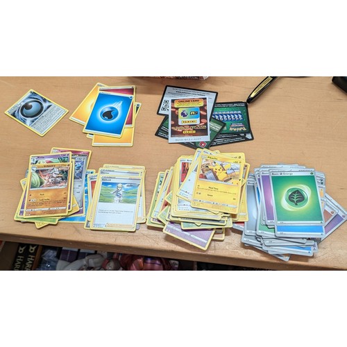 68 - Box of mixed Pokemon trading card game cards
