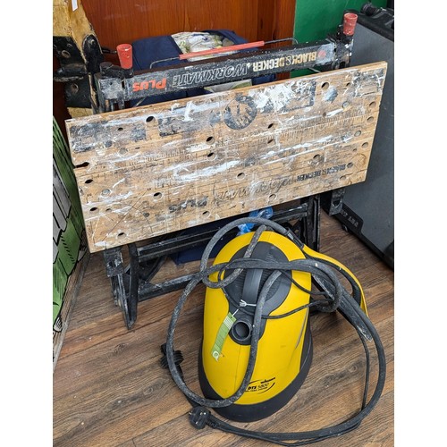 81 - Black and Decker workmate plus work bench and Wagner electric wallpaper stripper