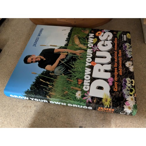 64 - Grow your own drugs  - James Wong 224 page hard back book with dust jacket