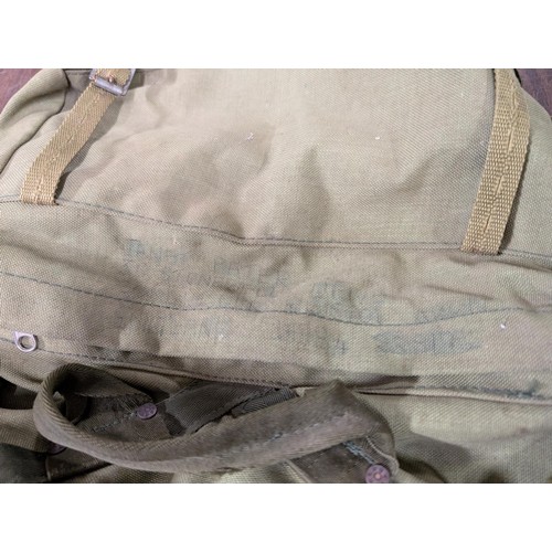 157 - AB Systems by Berghaus large canvas military style back pack