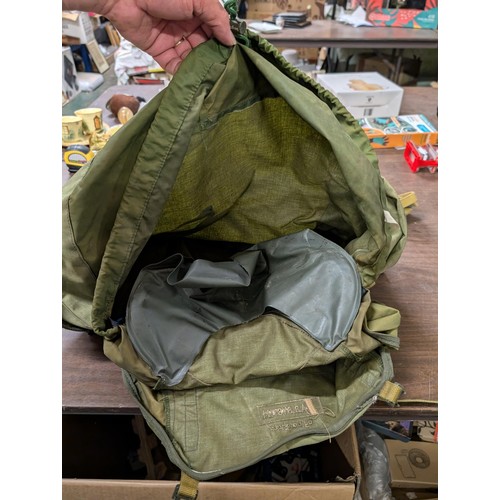 157 - AB Systems by Berghaus large canvas military style back pack