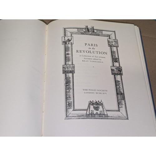 203 - 1966 Paris in the revolution, edited by Reay Tannahill, Folio Society hard back book in very good co... 