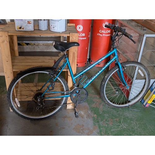 494 - Apollo Vertigo 2600 ladies and Strongbow gents y frame mountain bikes needing servicing and inner tu... 