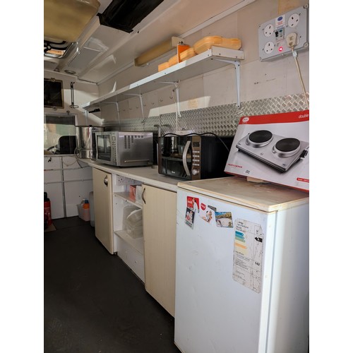 616 - Ford Transit ambulance converted to catering van with some equipment - no V5 and not moved or starte... 