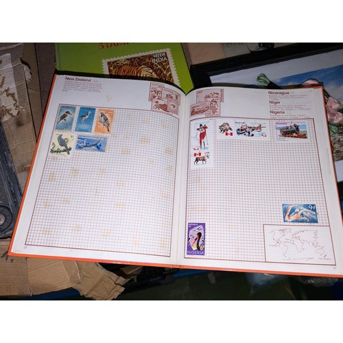 138 - Kaleidoscope stamp album with stamps