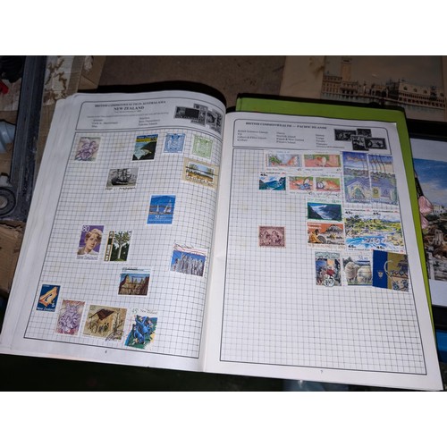 139A - The Globe master stamp album with stamps