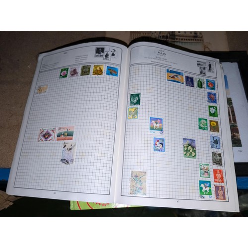 139A - The Globe master stamp album with stamps