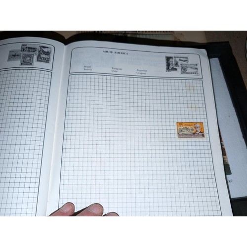 139A - The Globe master stamp album with stamps