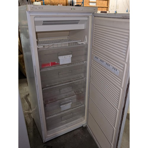 176 - 59.5 cm wide and 138 cm tall Proline frost free upright freezer - suitable as secondary/garage use