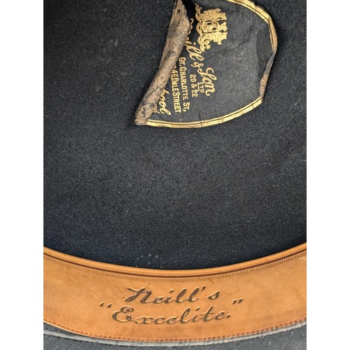 106 - Vintage Neills and Sons 'Excelite' the hare bowler hat