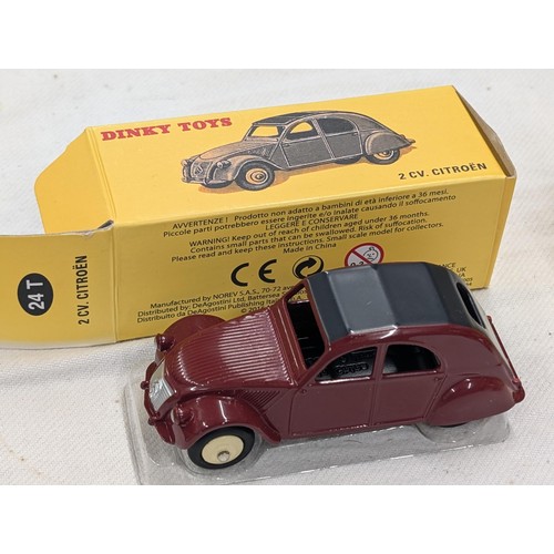 12 - Boxed and mint Dinky 24T (DeAgostini) Citroen 2CV