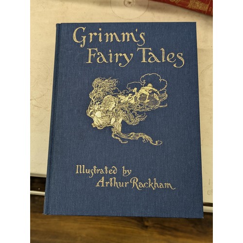 49 - Trio of 2001 Folio Society fairy tale books being Grimm, Andersen and Perraults