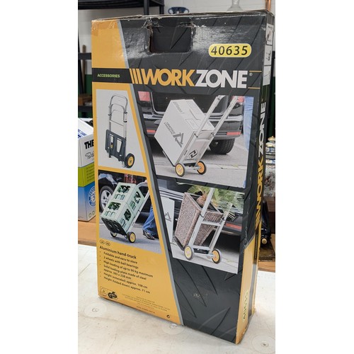 180 - Boxed Workzone folding hand truck